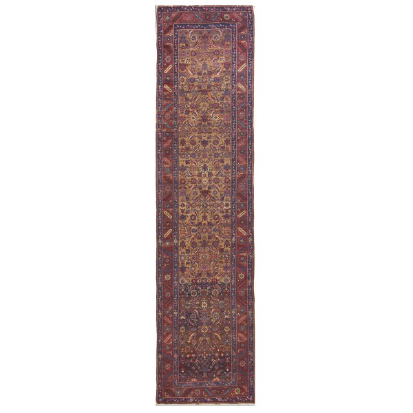 19th Century N.W. Persian Bakshaiesh Runner Carpet