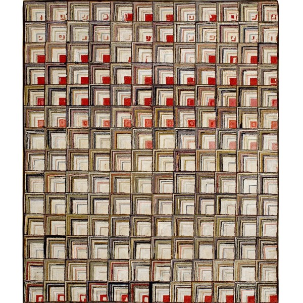 Late 19th Century American Hooked Rug