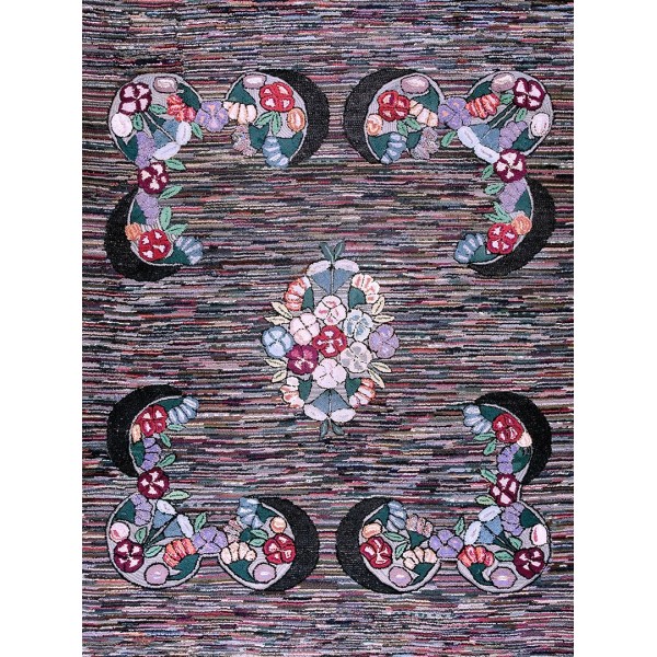 Early 20th Century American Hooked Rug
