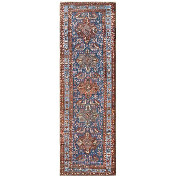 Early 20th Century Caucasian Akstafa Runner Runner Carpet