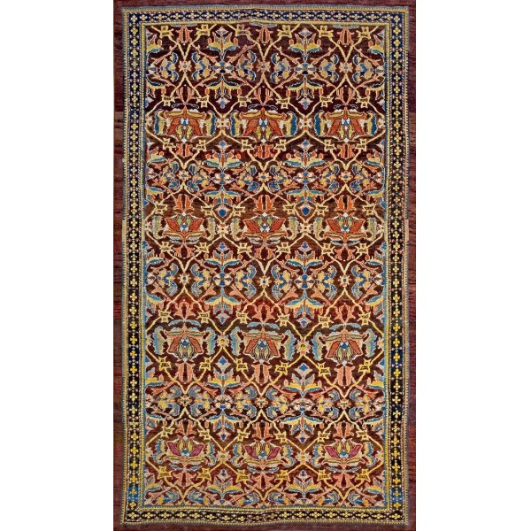 19th Century Persian Ziegler Sultanabad Carpet