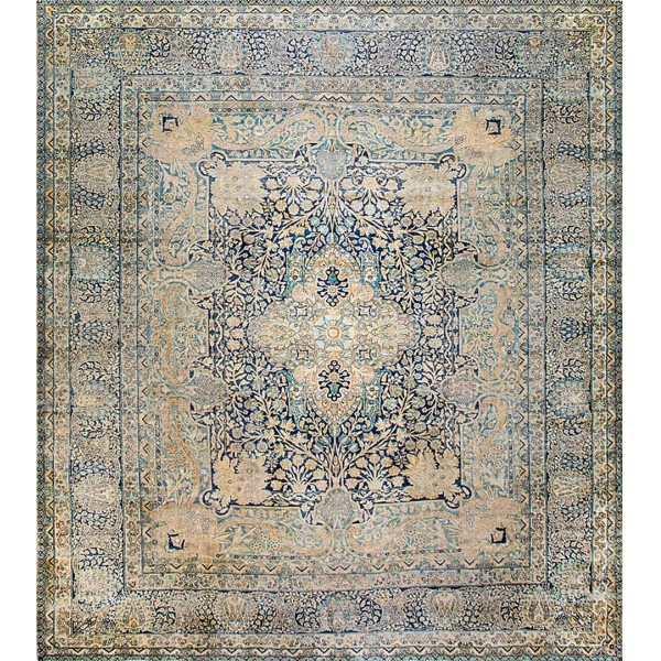 Early 20th Century S.E. Persian Kirman Carpet 