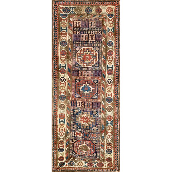 19th Century Caucasian Kazak Carpet