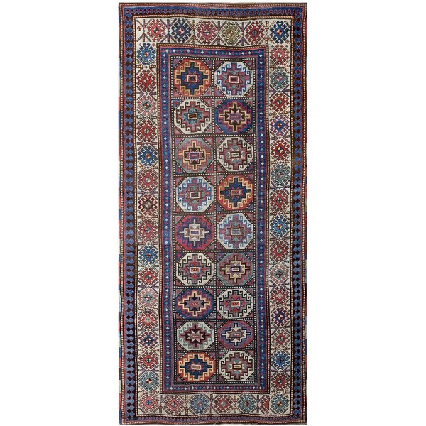 Early 20th Century Caucasian Kazak Carpet