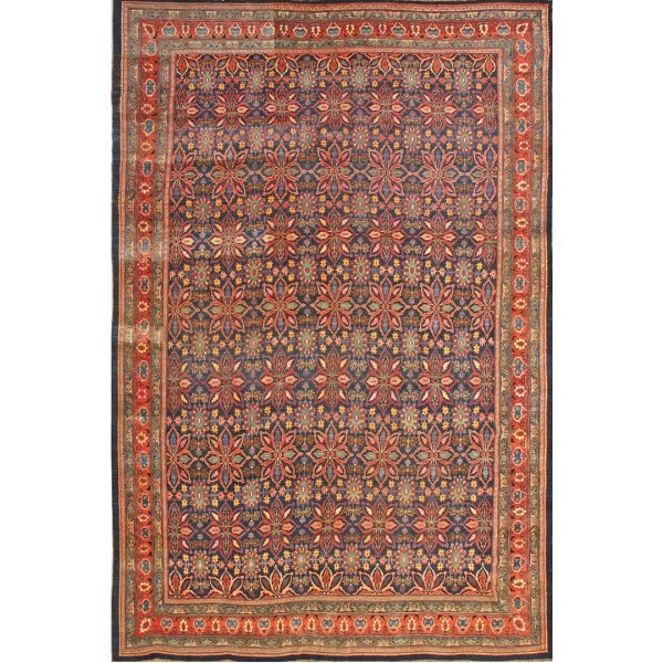19th Century W. Persian Bijar Carpet 