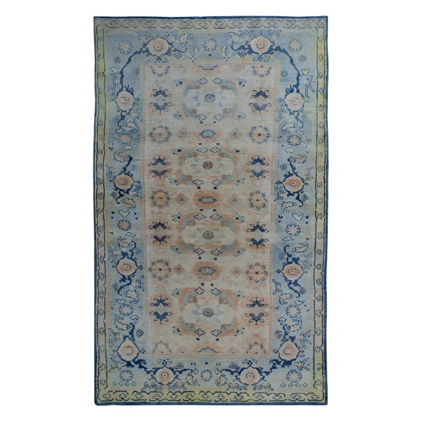 Early 20th Century N. Indian Agra Cotton Carpet