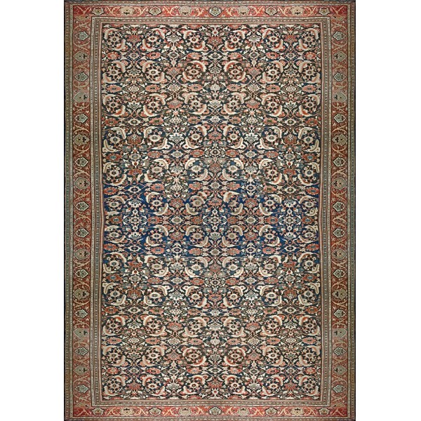 19th Century Persian Sultanabad Carpet