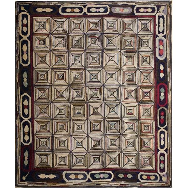 American Hooked Rug #20173