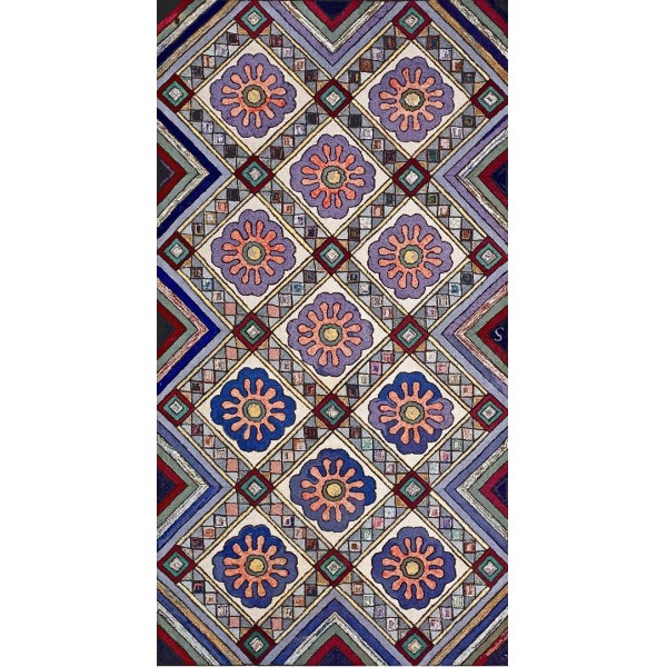 American Hooked Rug #20176