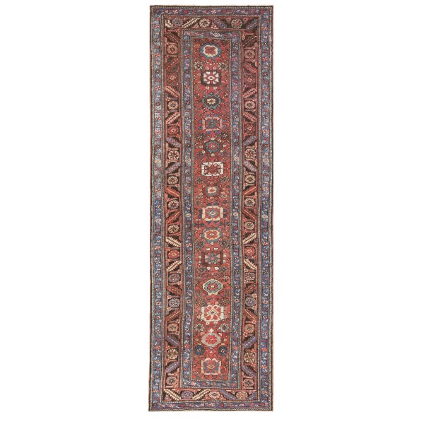 19th Century N.W. Persian Bakshaiesh Runner Carpet