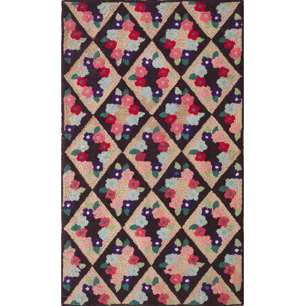 American Hooked Rug #20516