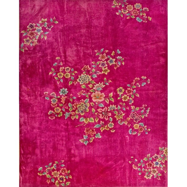 1930's Chinese Art Deco Carpet