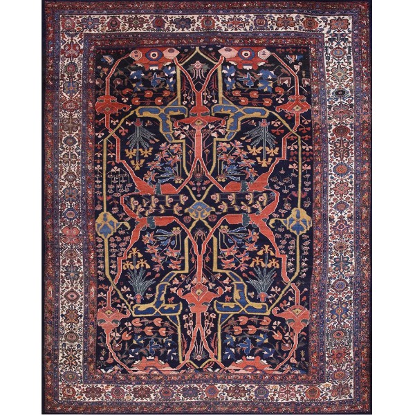 Late 19th Century Persian Malayer Garrus Design Carpet