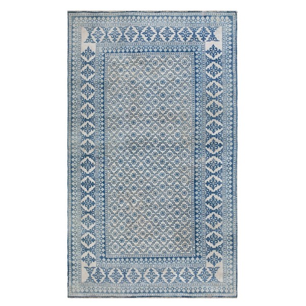 Early 20th Century Indian Cotton Agra Carpet