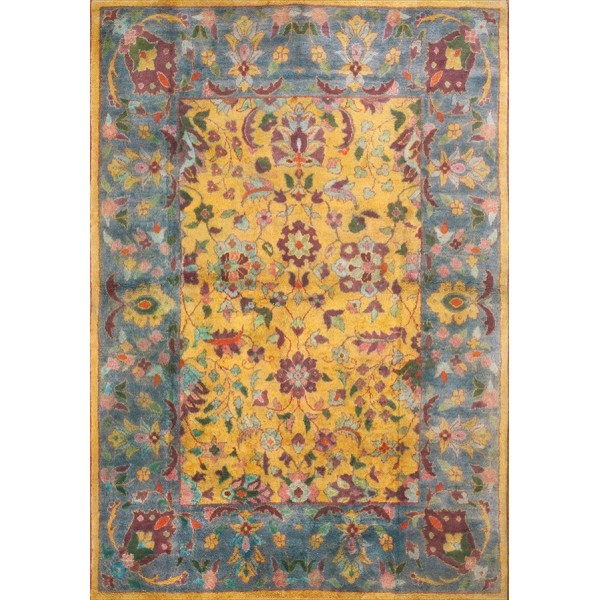1930s N. Indian Cotton Agra Carpet