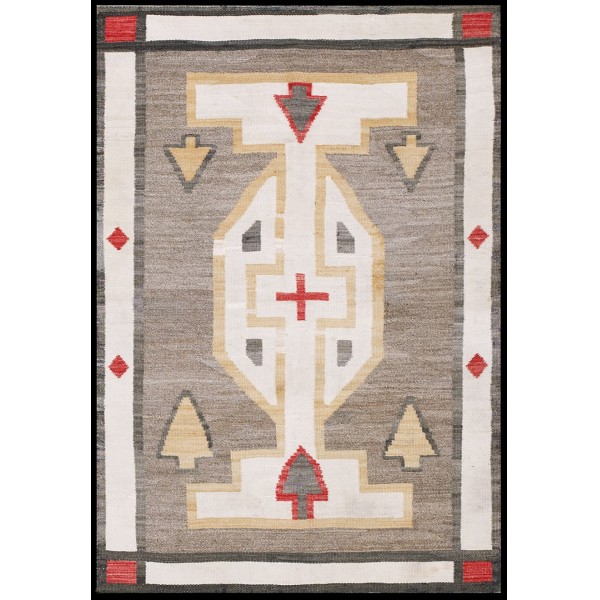 Early 20th Century American Navajo Carpet 