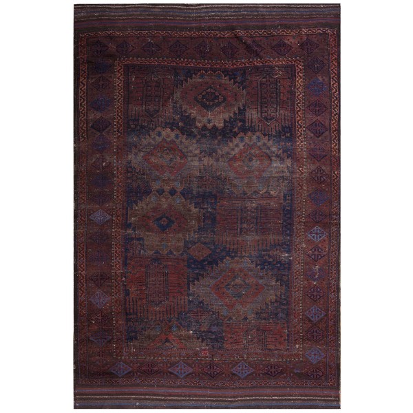 19th Century Persian Baluch Carpet 