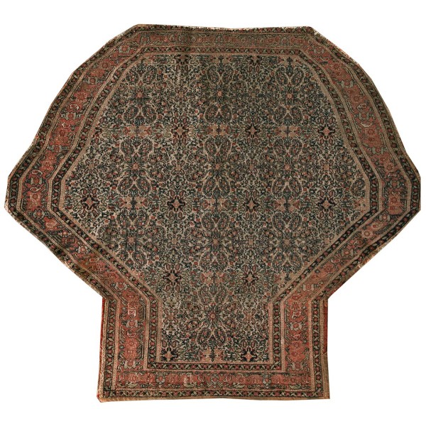 19th Century W. Persian Senneh Saddle Carpet 
