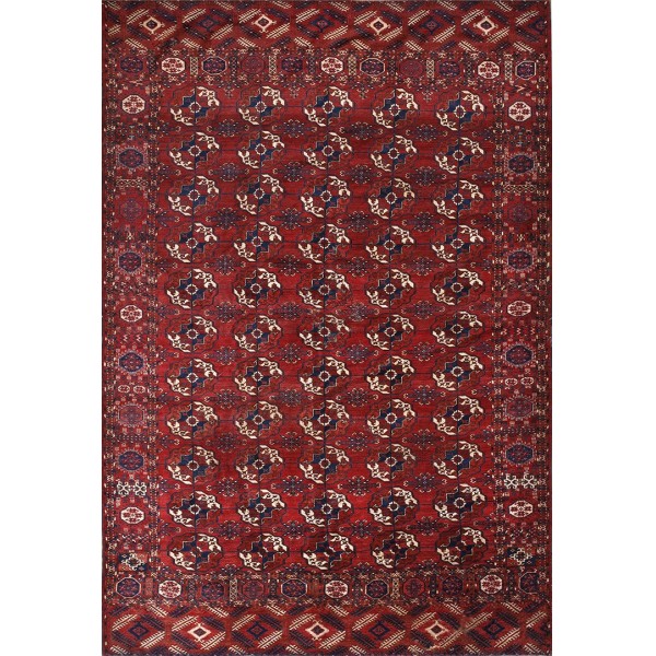 19th Century Russian Tekke Turkmen Carpet