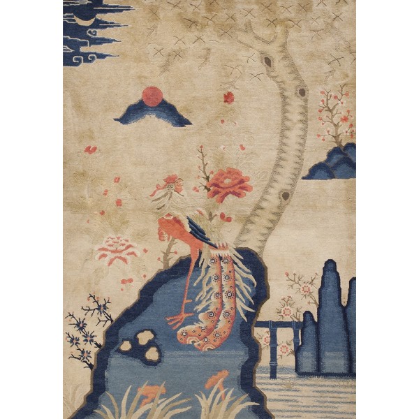 1920s Chinese Baotou Rug