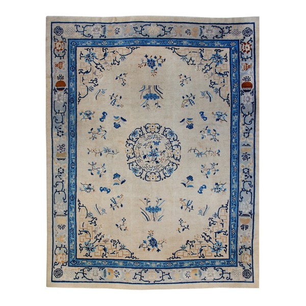 Early 20th Century Chinese Peking Carpet