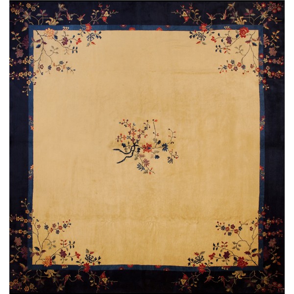 1920s Chinese Peking Carpet 
