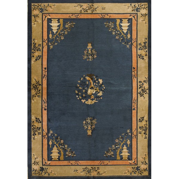 Early 20th Century Chinese Peking Carpet