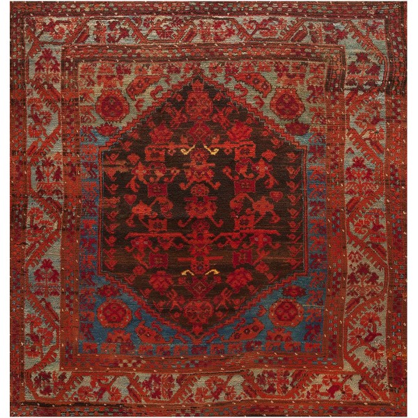 Mid 19th Century Turkish Kula Rug