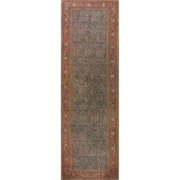 Mid 19th Century NW Persian Galley Carpet