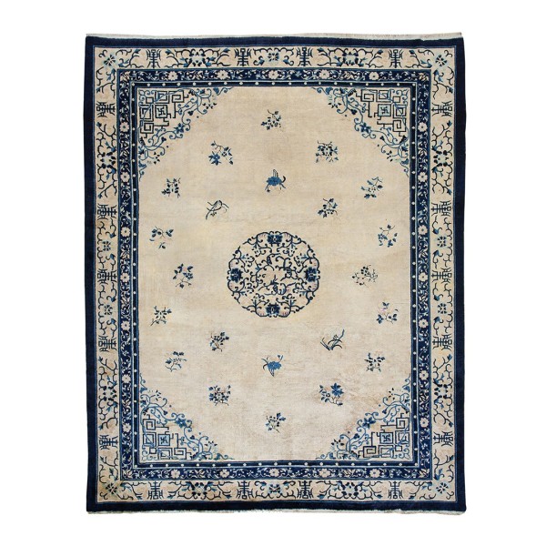 Early 20th Century Chinese Peking Carpet 