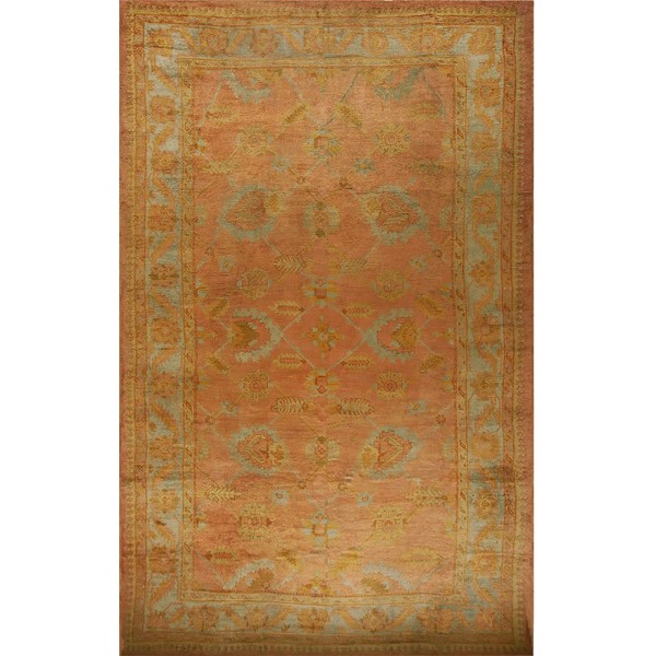 19th Century Turkish Oushak Carpet