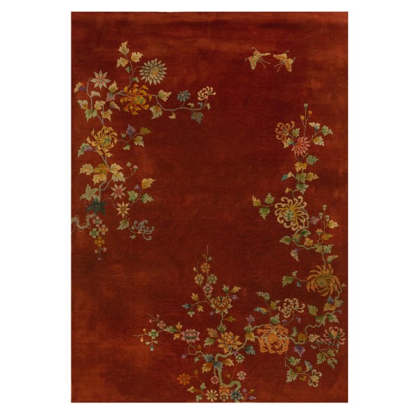 1930s Chinese Art Deco Carpet 