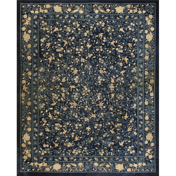 Early 20th Century Chinese Peking Carpet