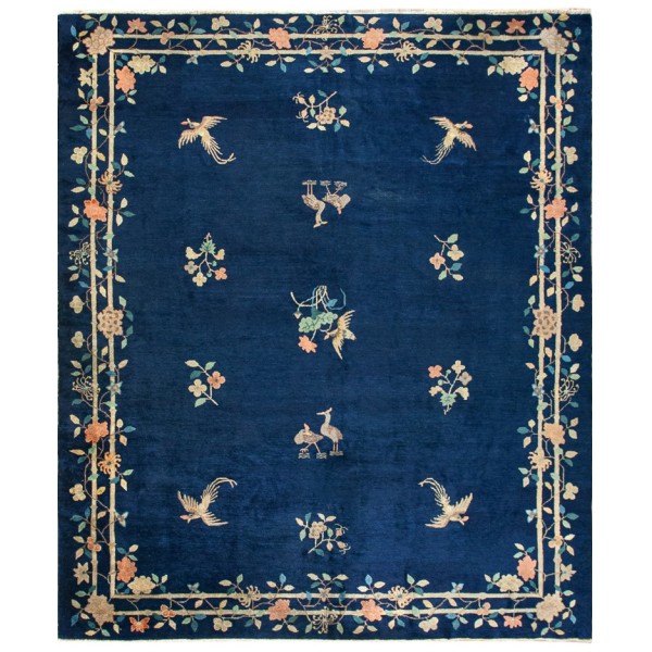 Early 20th Century Chinese Peking Carpet 
