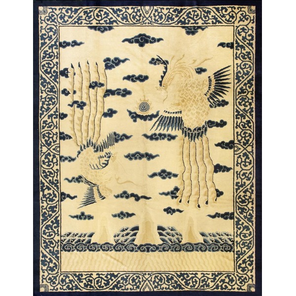 19th Century Chinese Peking Carpet