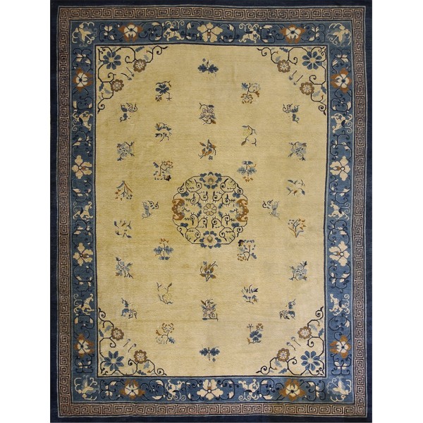 Early 20th Century Chinese Peking Carpet