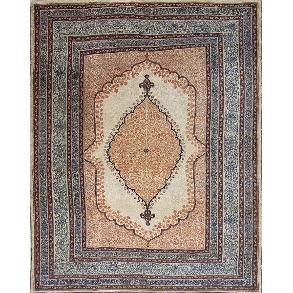 19th Century Persian Haji Jalili Tabriz Carpet