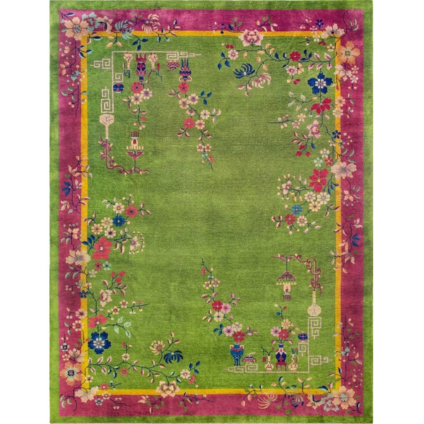 1920s Chinese Art Deco Carpet