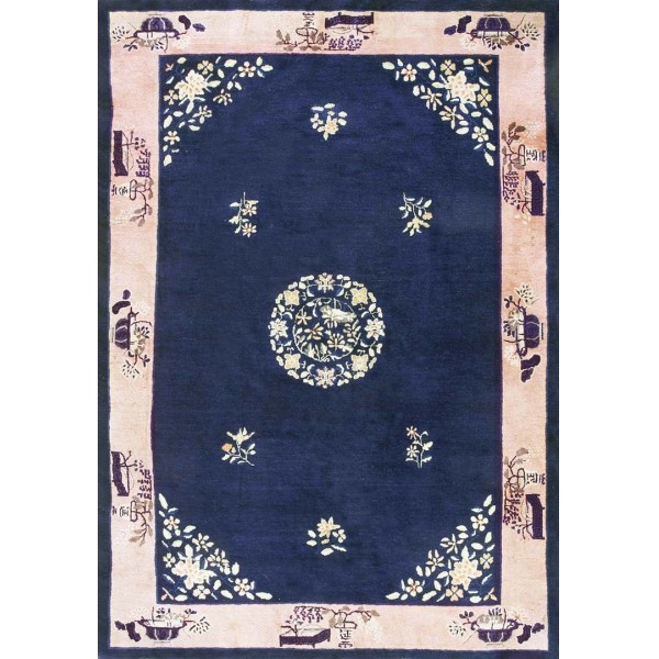 Early 20th Century Chinese Peking Carpet