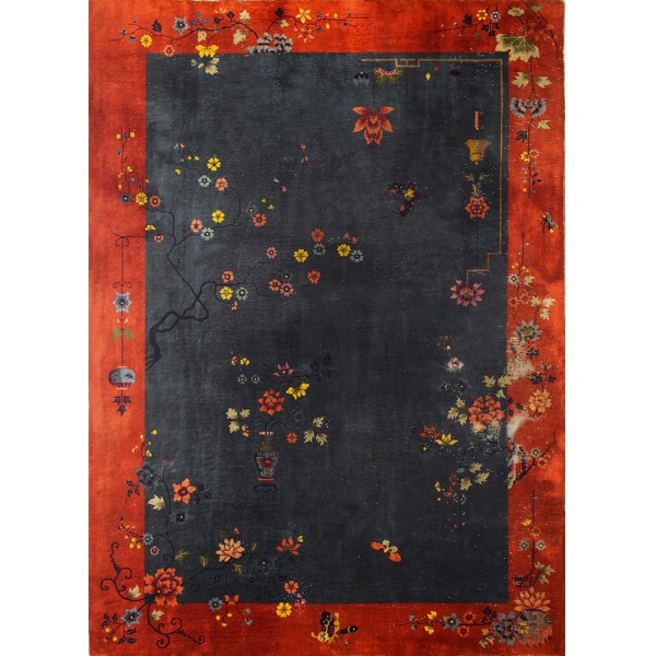 1920s Chinese Art Deco Carpet