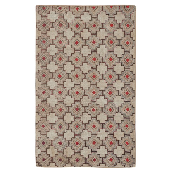 19th Century American Hooked Rug