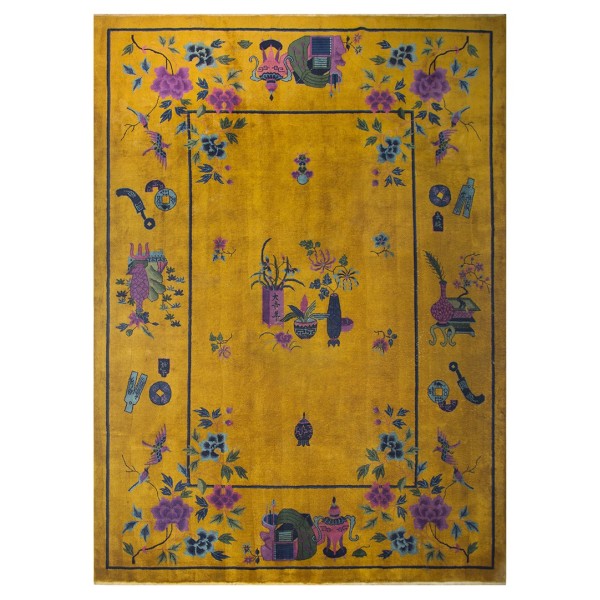 1920s Chinese Art Deco Carpet