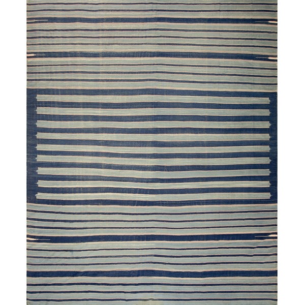 Early 20th Century N. Indian Cotton Dhurrie Carpet