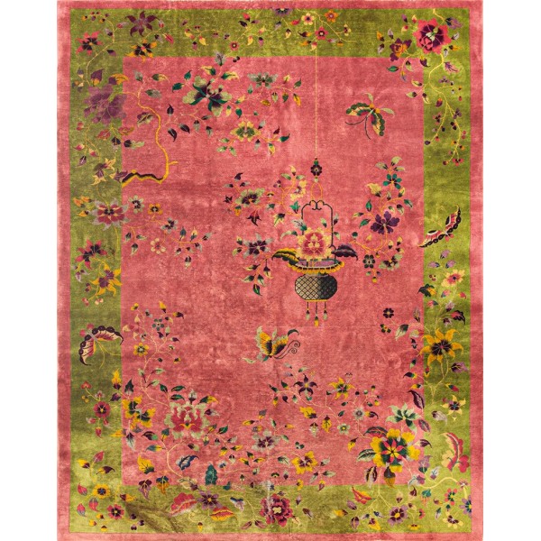 1920s Chinese Art Deco Carpet