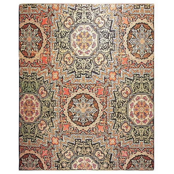 Mid-19th Century E. European Bessarabian Flat-Weave Carpet