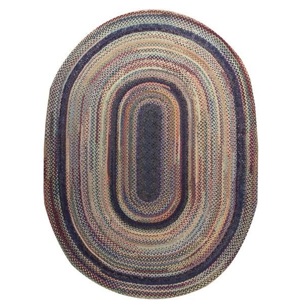 1930s American Braided Rug