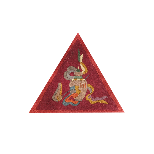 Chinese Art Deco Scatter Rug