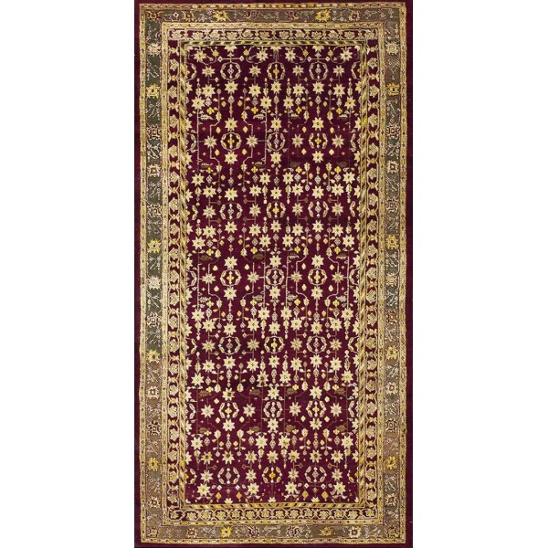 19th Century N. Indian Agra Carpet
