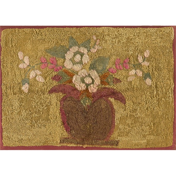 Early 20th Century American Hooked Rug 