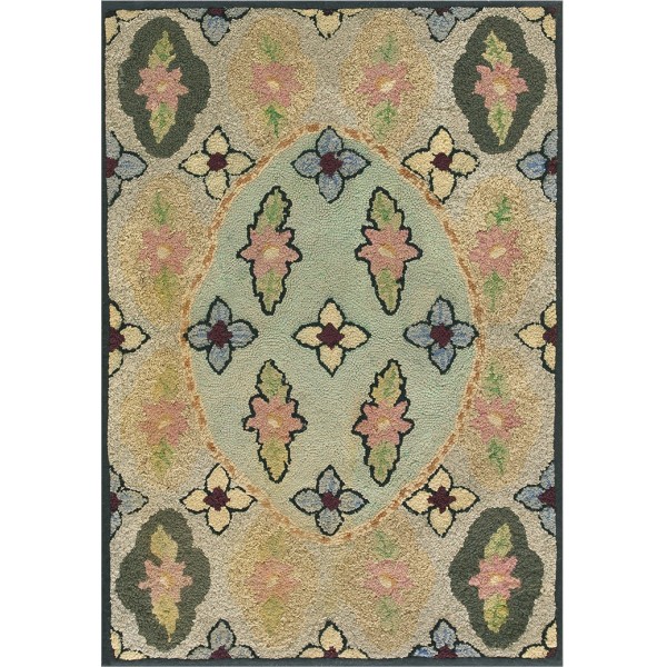 American Hooked Rug #17179